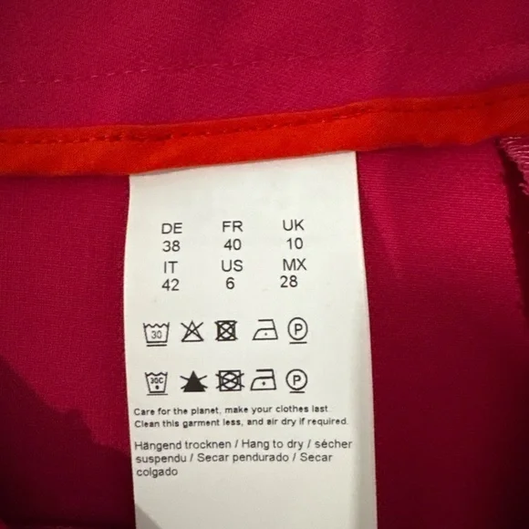 NWT Hugo wide leg trousers. Size 6 - Picture 4 of 10